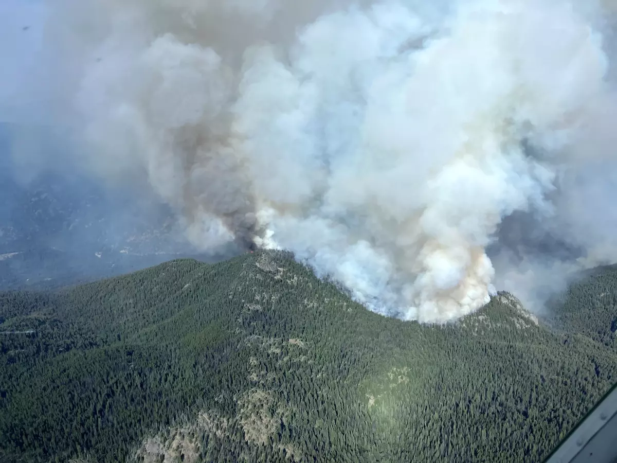 Kanada\'nın British Columbia ve Alberta eyaletlerinde orman yangınları çıktı