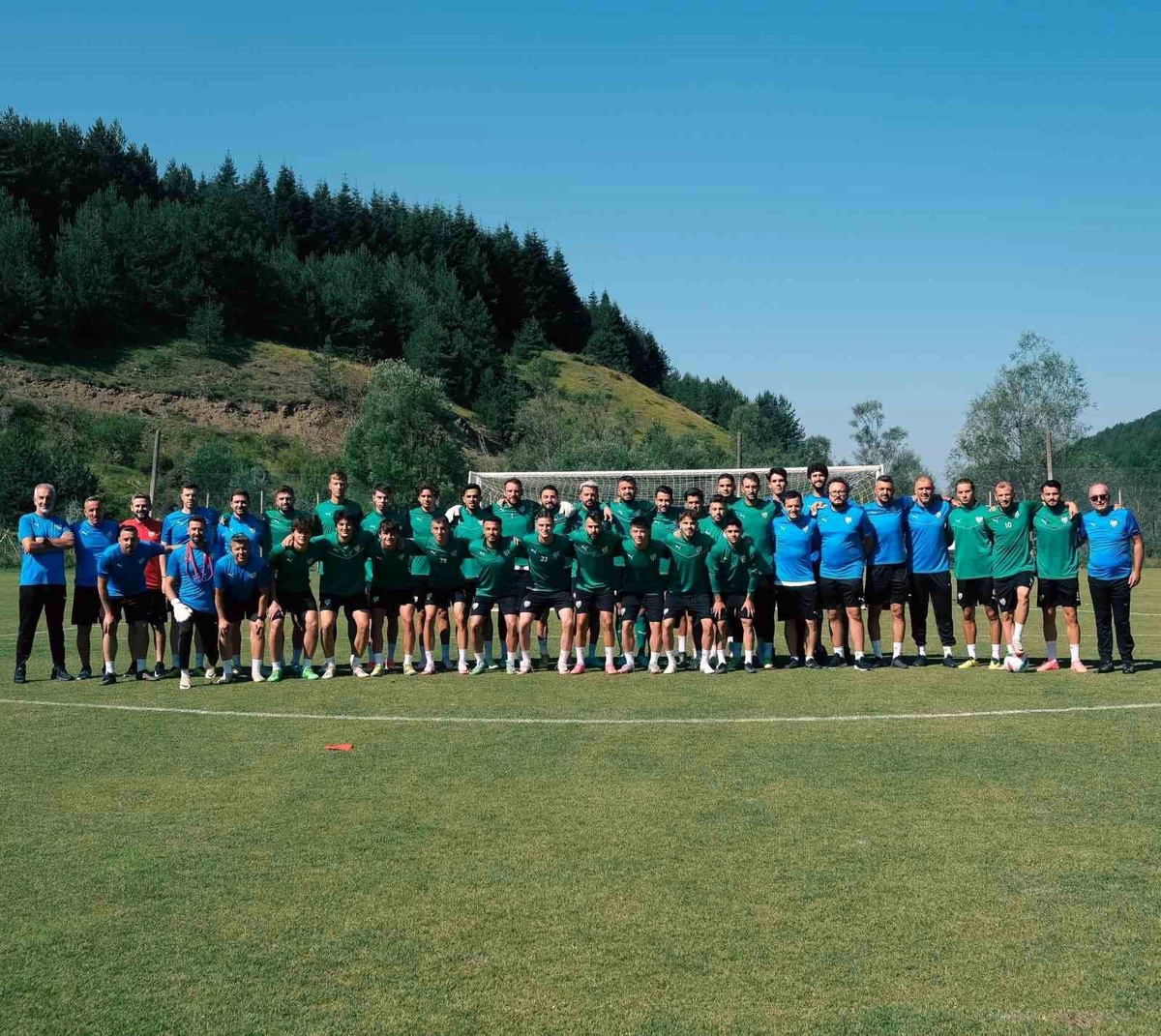 Bursaspor, Bolu\'da antrenmanlara başladı