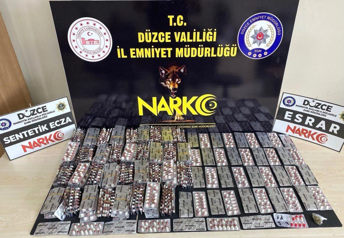 Düzce\'de Uyuşturucu Operasyonunda 36 Kişi Hakkında İşlem Yapıldı