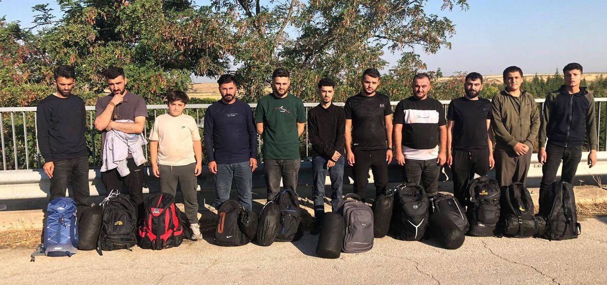 Edirne\'de 19 kaçak göçmen yakalandı