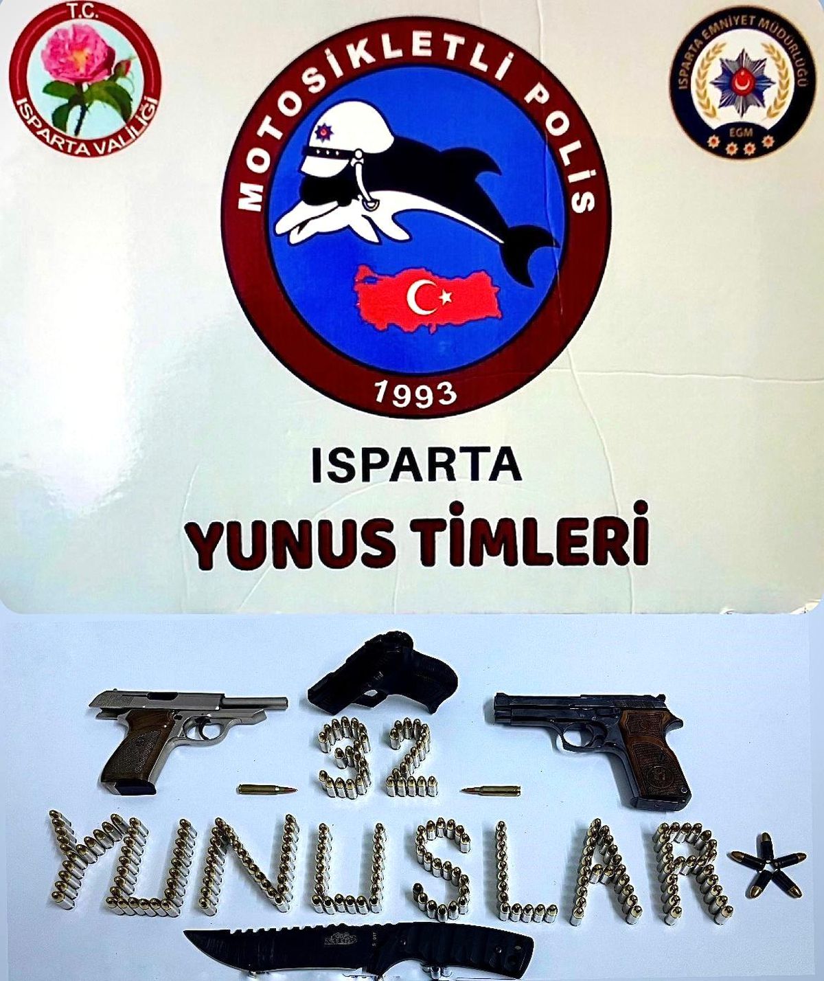 Isparta\'da şok uygulamalarda çok sayıda malzeme ele geçirildi