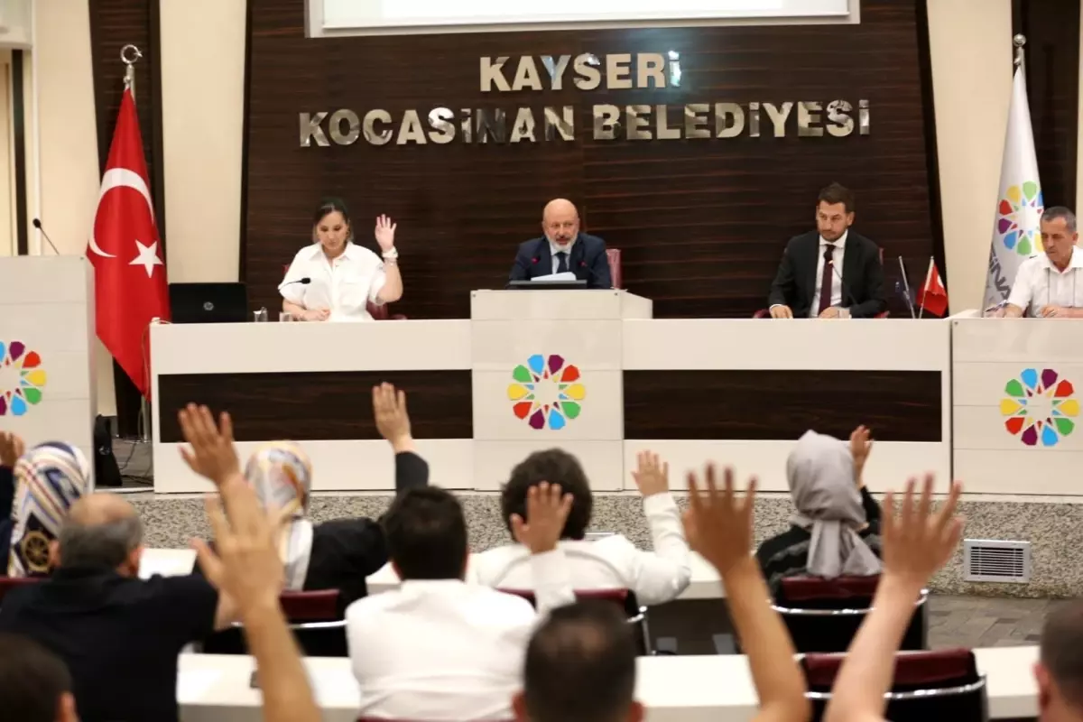 Kocasinan Belediyesi\'nde Ağustos Ayı Meclis Toplantısı Gerçekleştirildi