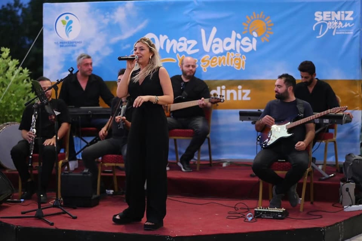 Merkezefendi Belediyesi\'nin düzenlediği Ornaz Vadisi Yaz Şenliği\'ne yoğun ilgi