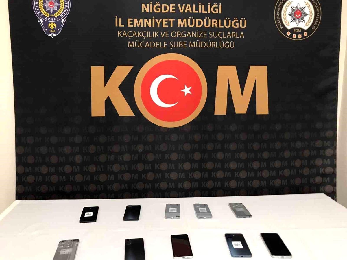 Niğde\'de Kaçakçılık Operasyonu: 12 Şüpheliye İşlem Yapıldı