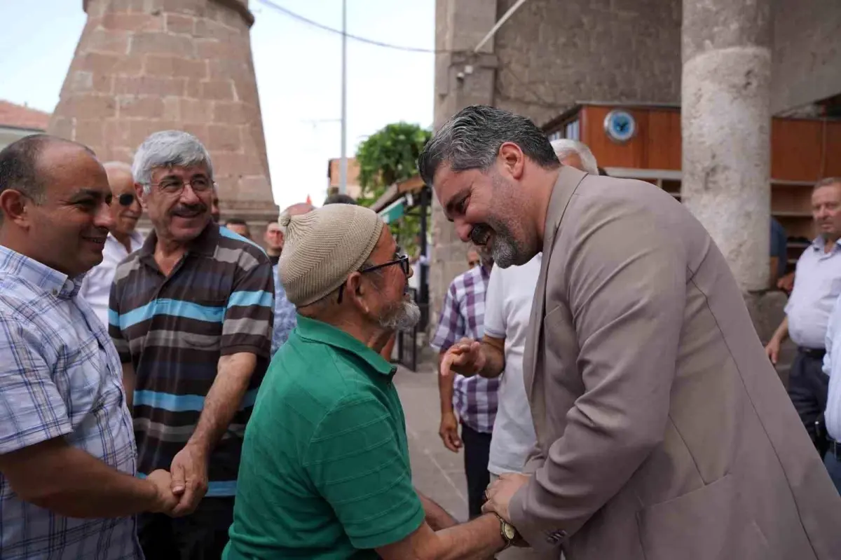 AK Parti Kayseri İl Başkanı Fatih Üzüm, Yeşilhisar İlçesini Ziyaret Etti