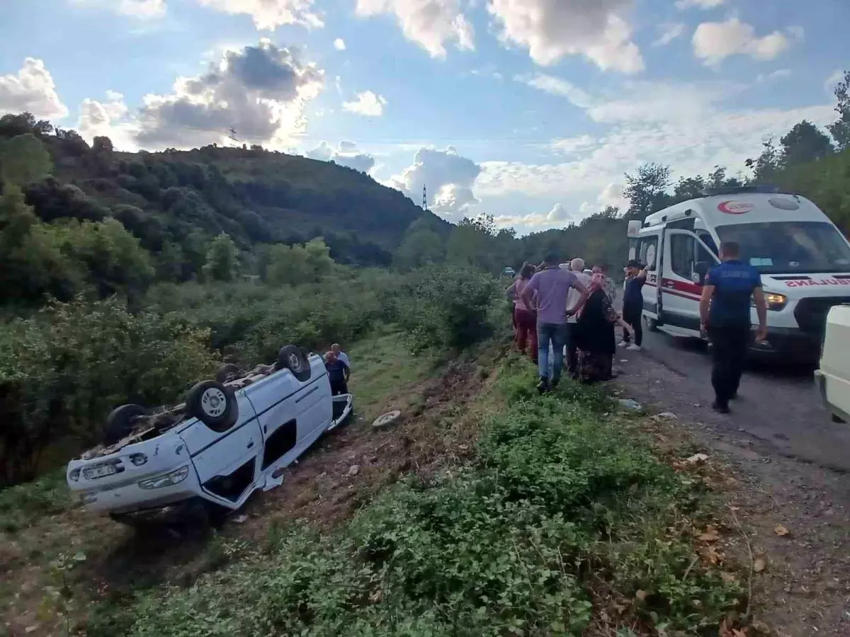 Zonguldak\'ta trafik kazası: 2 kişi yaralandı