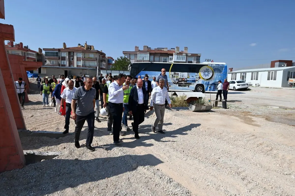 Selçuklu Belediyesi Yatırımları Meclis Üyeleri Tarafından İncelendi