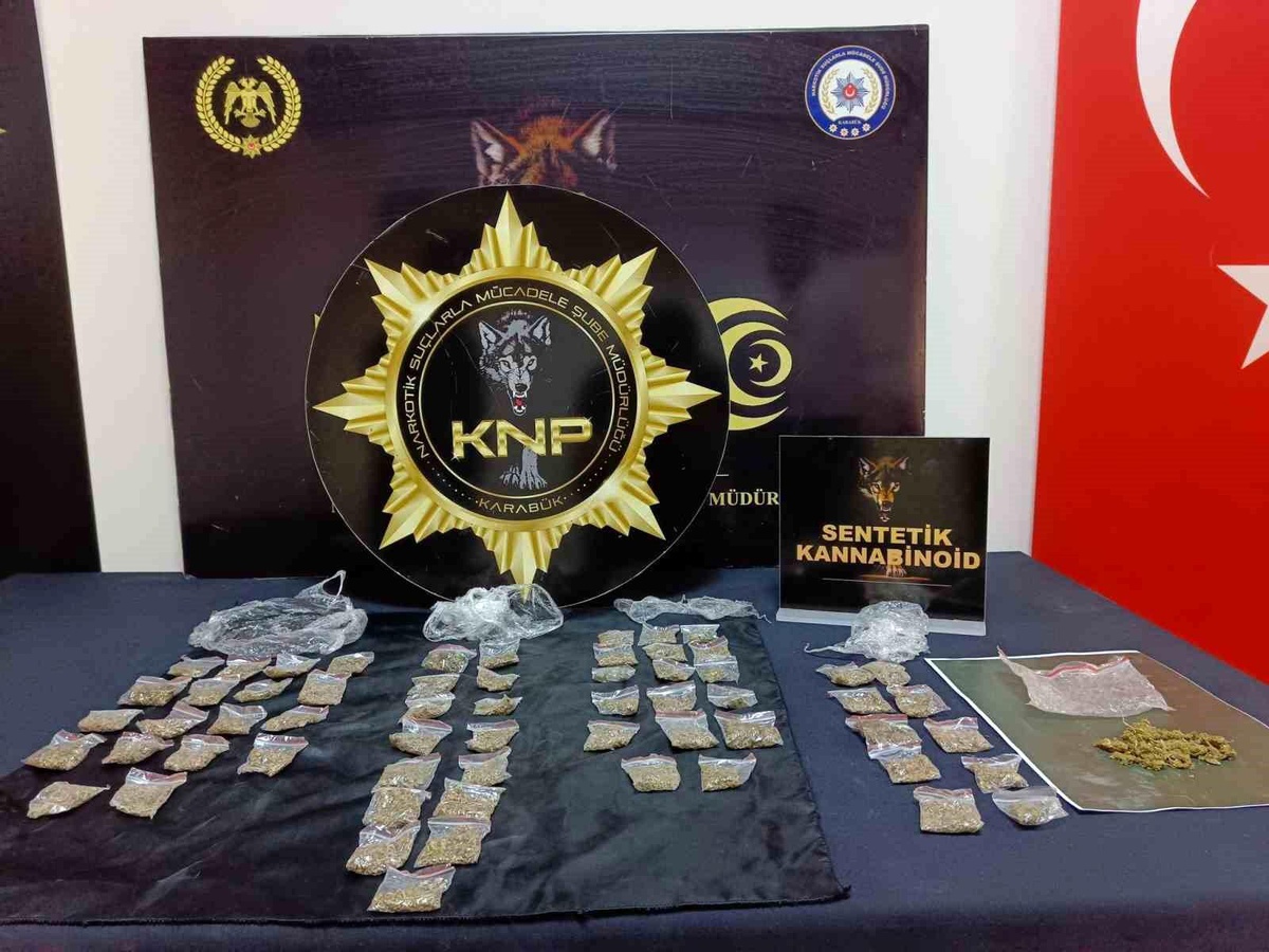 Karabük\'te Uyuşturucu Operasyonunda 1 Kişi Tutuklandı