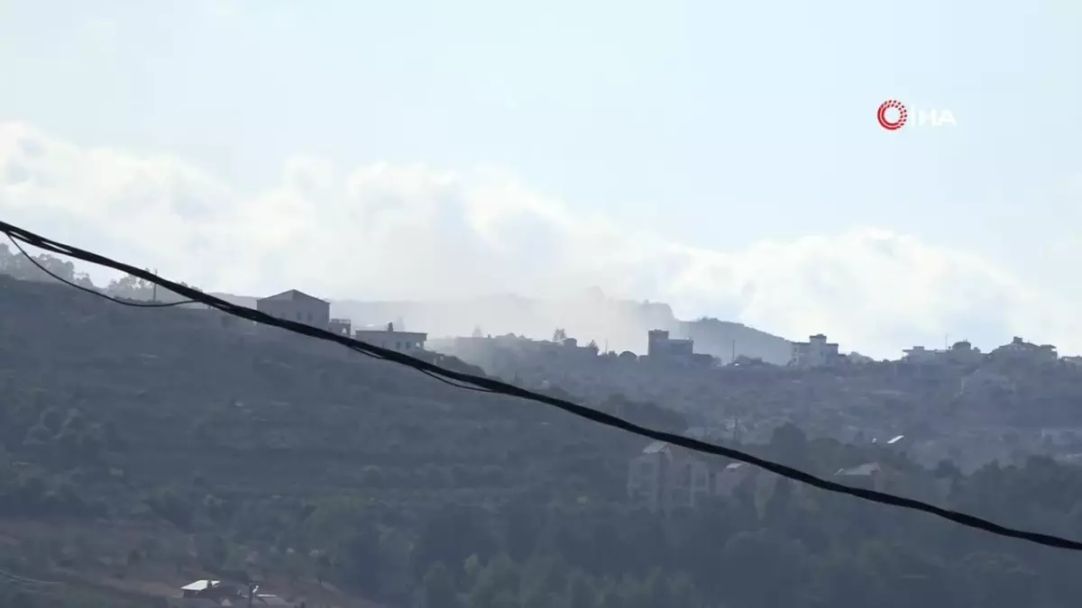 İsrail Lübnan sınırını vurdu, Beyrut\'ta alçak uçuş gerçekleştirdi