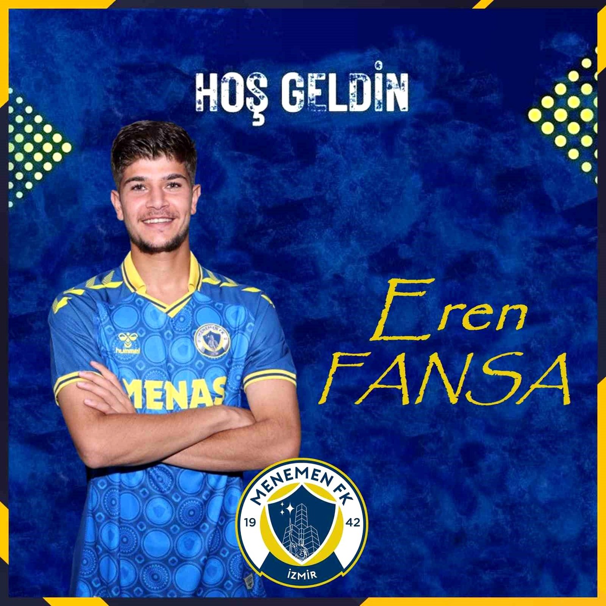 Menemen FK, Erkan Gövercin ve Eren Fansa\'yı kadrosuna kattı