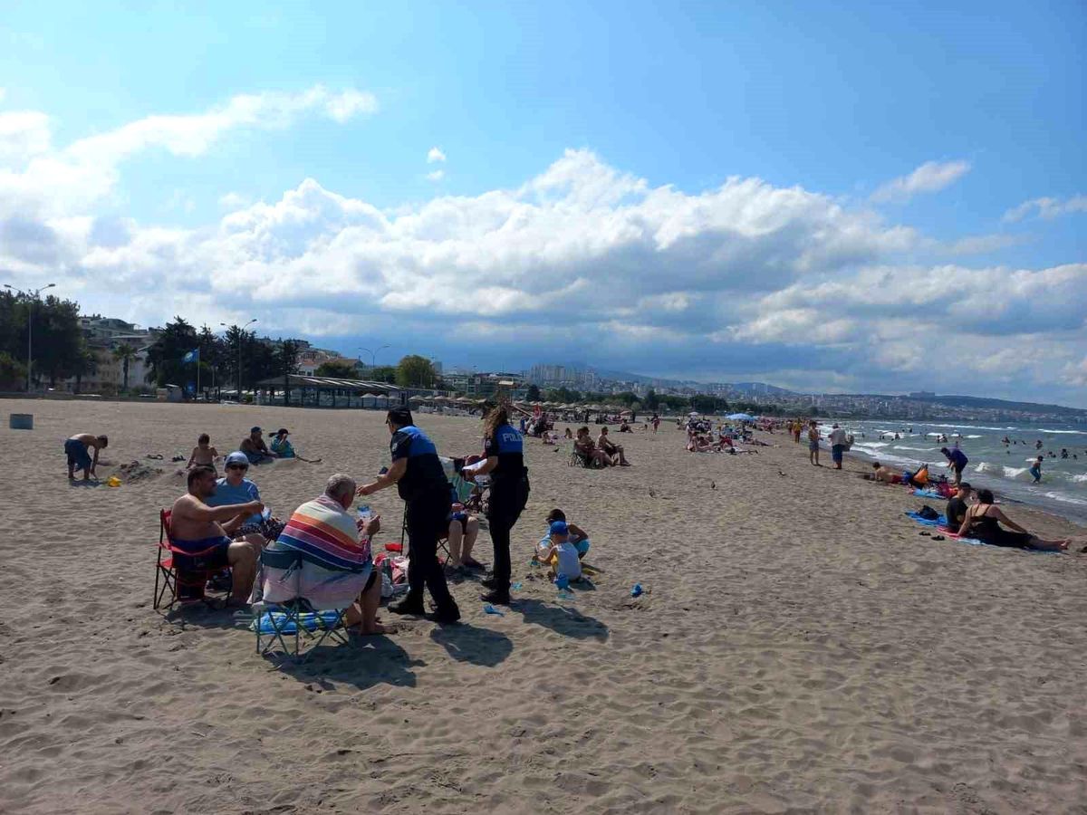 Samsun Polisi Suda Boğulma Olaylarına Dikkat Çekiyor