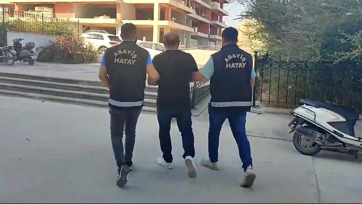 Hatay\'da aranan şahıs yakalandı ve tutuklandı