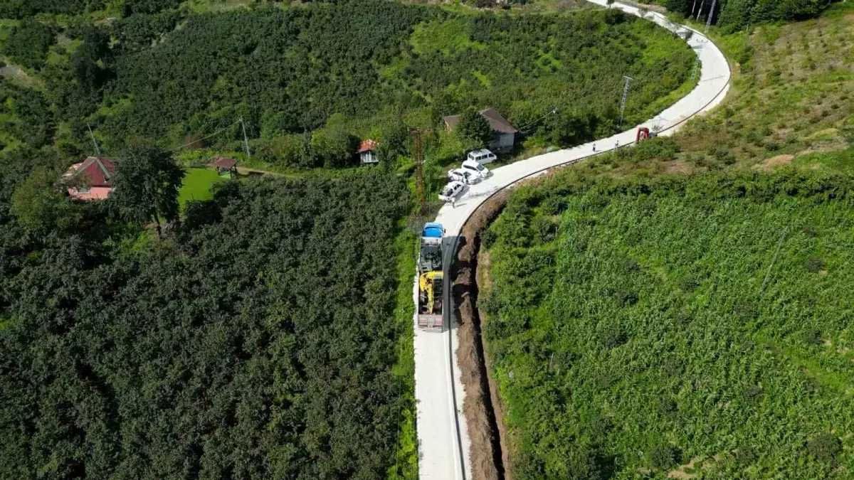 Samsun Büyükşehir Belediyesi 8 Mahallenin İçme Suyu Problemini Çözüyor