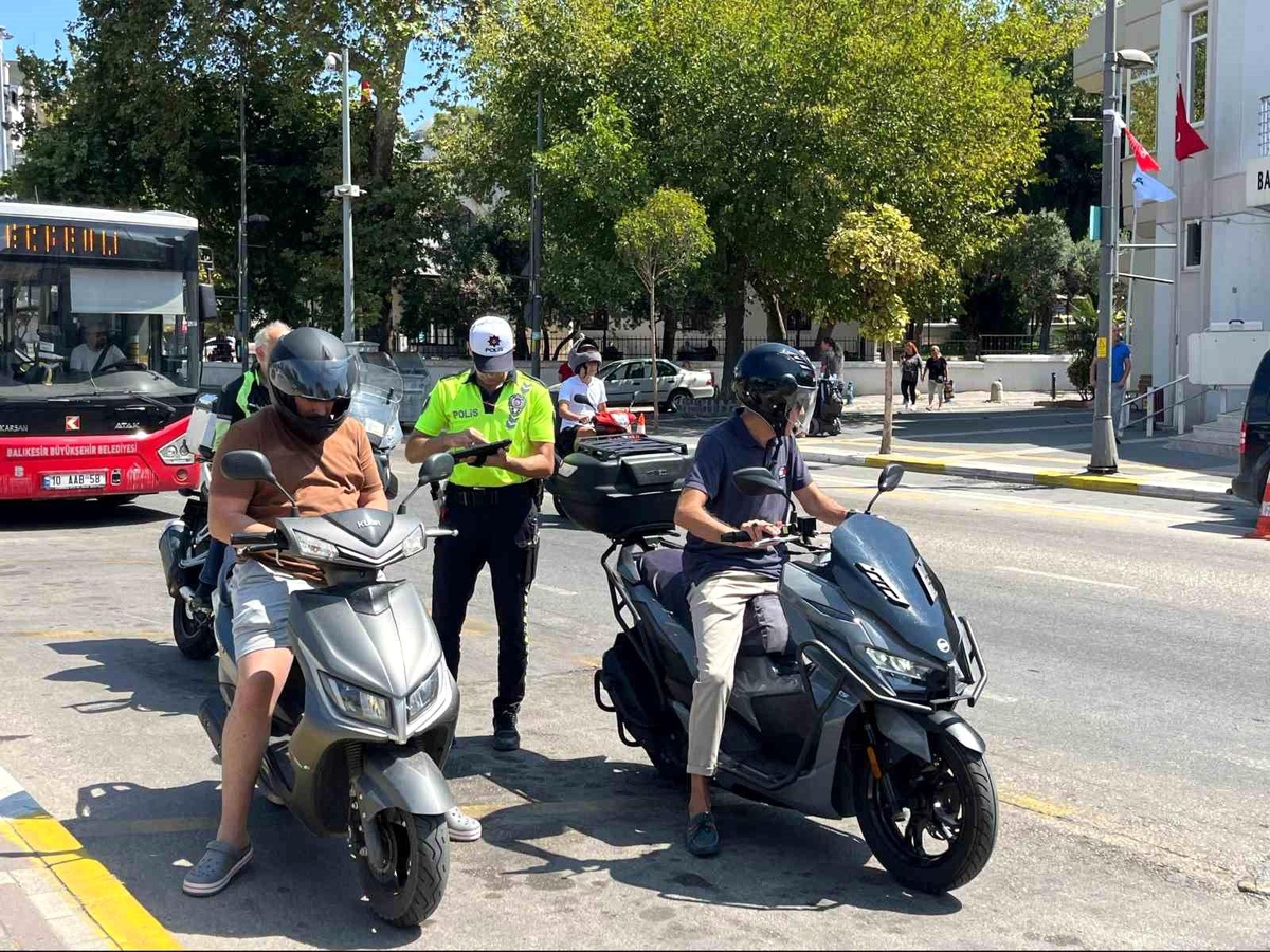 Balıkesir\'de Trafiğe Kayıtlı Motosiklet Sayısı Artıyor