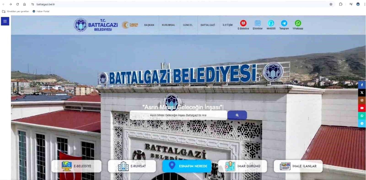 Battalgazi Belediyesi, Esnafların Yerlerini Kolayca Bulmaları İçin Özel Bir Hizmet Sunuyor