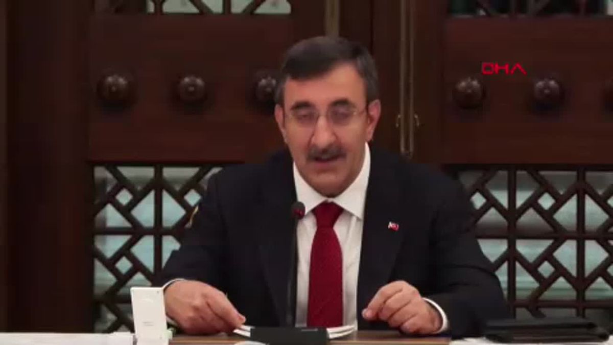 Cumhurbaşkanı Yardımcısı Cevdet Yılmaz, \'Dijital Türkiye ve Bürokrasinin Azaltılması Toplantısı\'na başkanlık etti