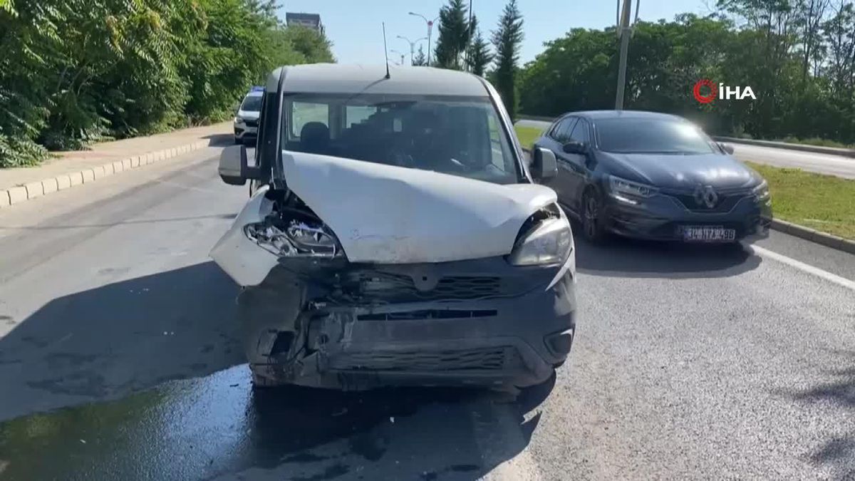 Elazığ\'da trafik kazası: 1 yaralı