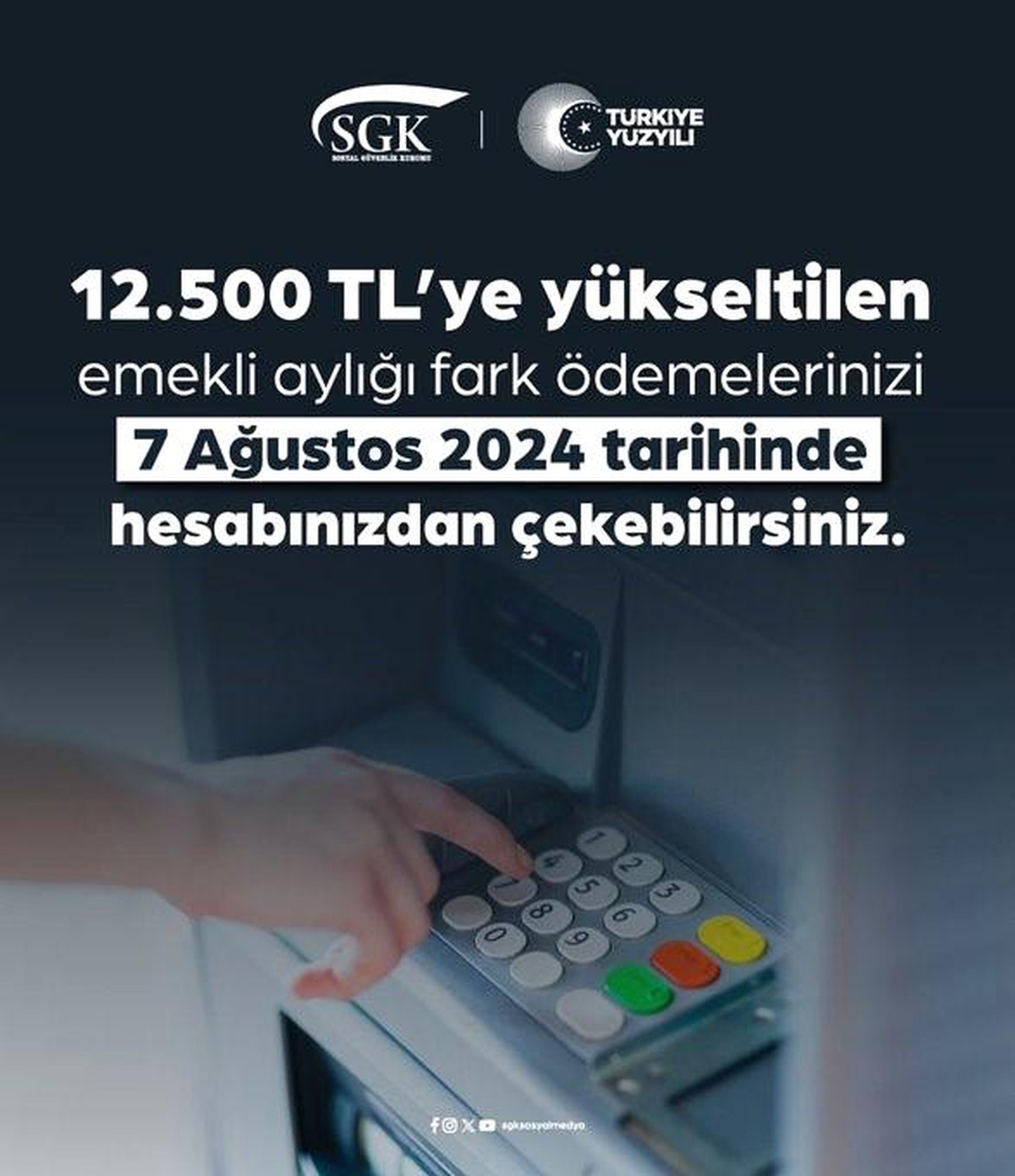 En düşük emekli aylığına yapılan fark ödemeleri başladı