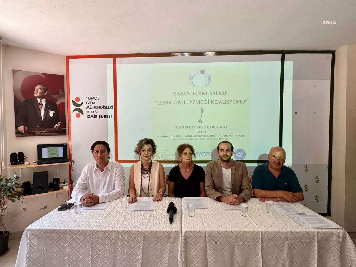 İzmir Okul Yemeği Koalisyonu Kuruldu: Her Çocuğun Temel Hakkı Olan Sağlıklı Beslenme Siyasi İktidarın Sorumluluğundadır