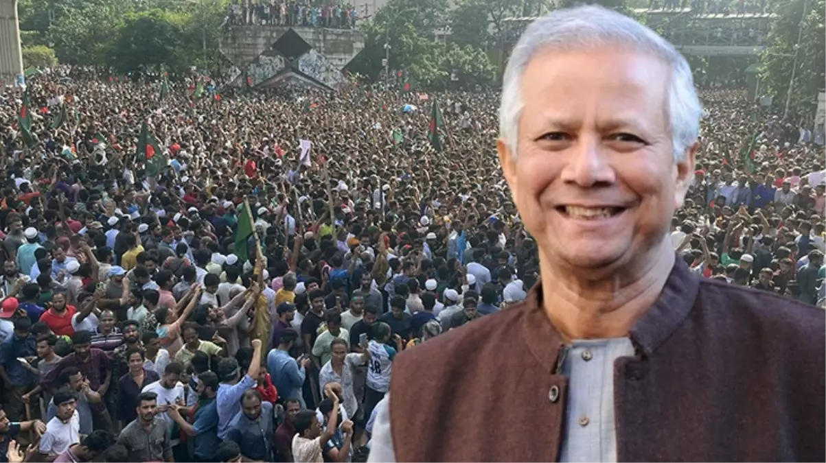 Nobel Barış Ödüllü Muhammed Yunus, Bangladeş\'te geçici hükümetin başkanı oldu