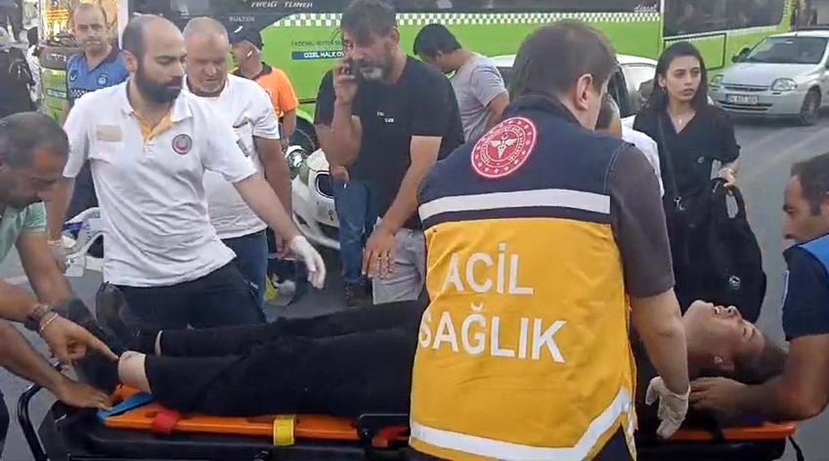 Gebze\'de Otomobilin Çarptığı Kadın Yaralandı