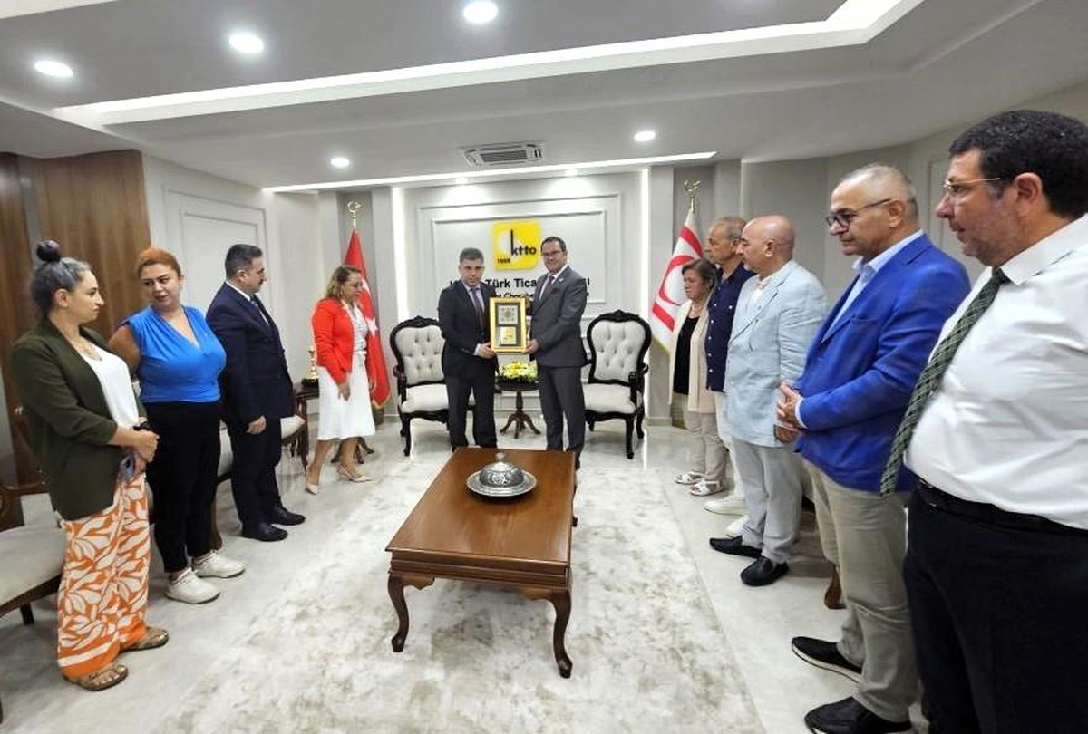 SANKON Genel Başkanı KKTC\'ye Resmi Ziyaret Gerçekleştirdi