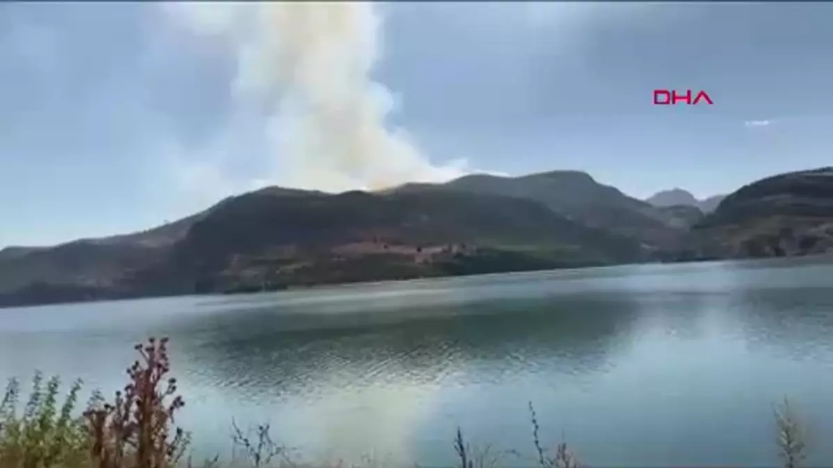 Tunceli\'de Orman Yangını Kontrol Altına Alındı