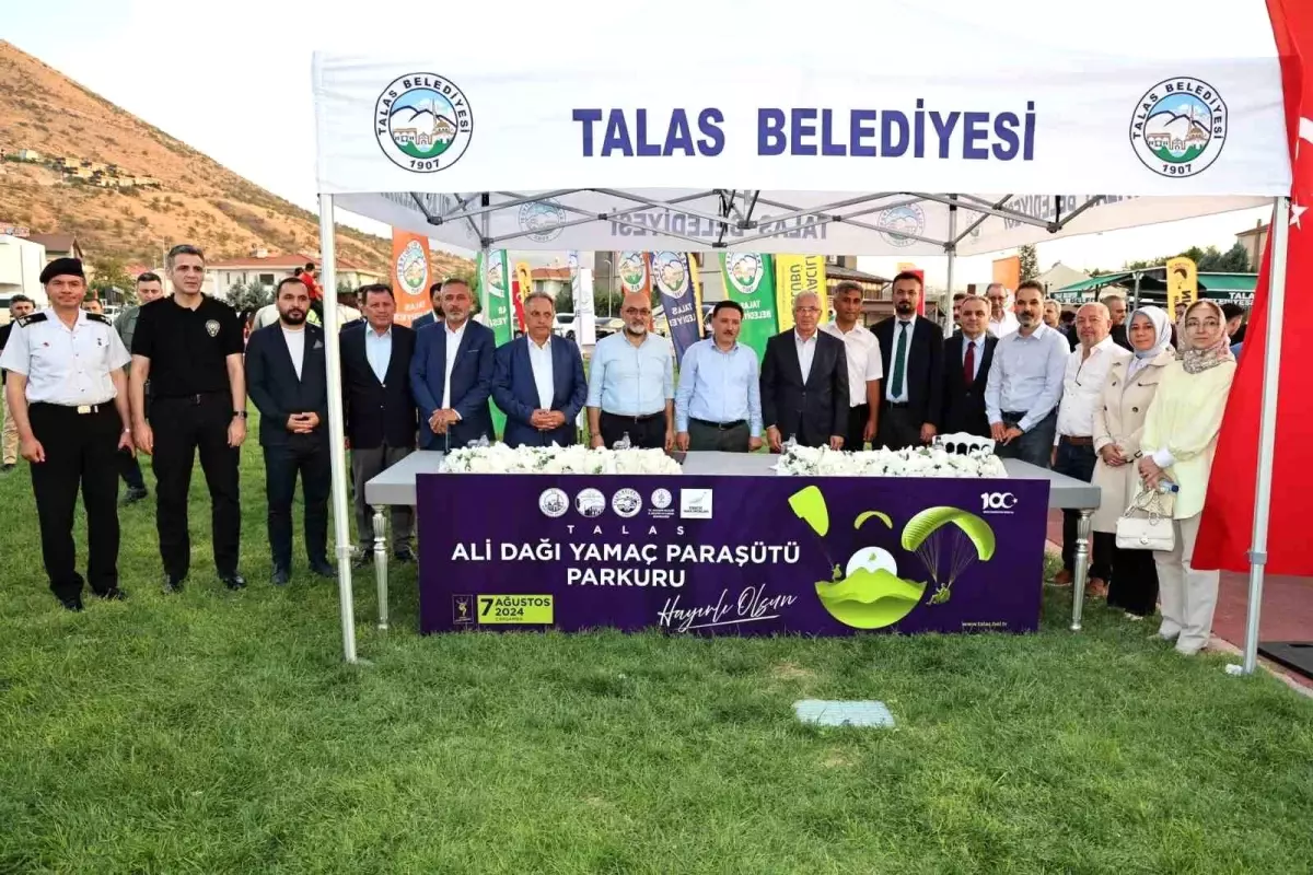 Talas Yamaç Paraşütü Parkuru Lansman Toplantısı