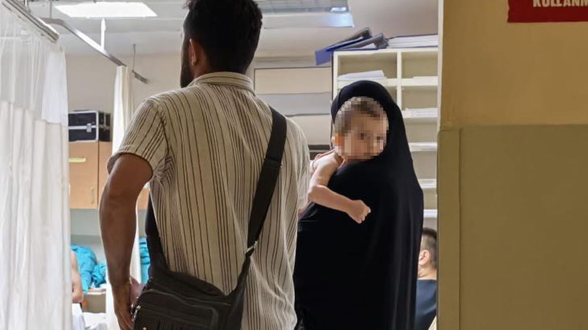Balkondan düşen bebek, üzüm asması sayesinde kurtuldu
