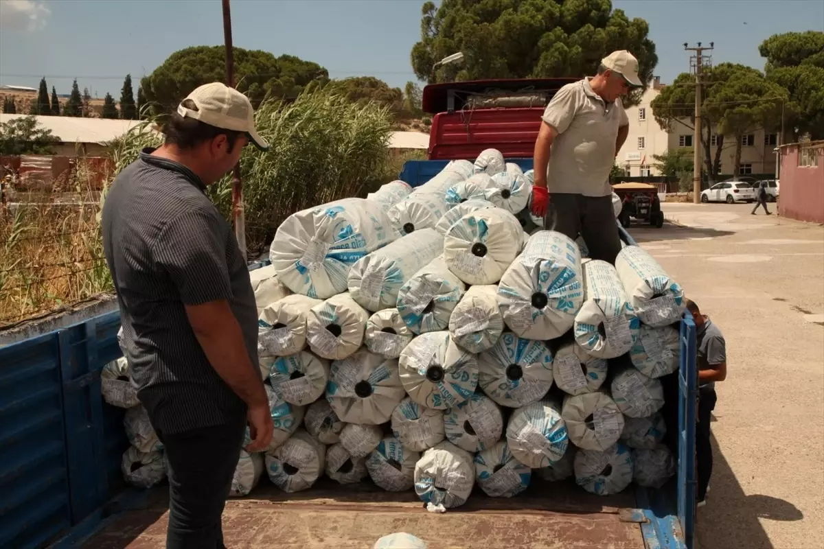 Çanakkale\'de Sera Naylonu Teslim Töreni Gerçekleştirildi