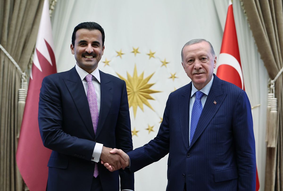 Cumhurbaşkanı Erdoğan, Katar Emiri Al Sani\'yi kabul etti