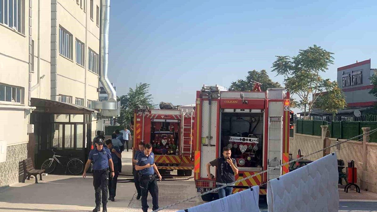 Karaman\'da KYK Yurdunda Jeneratör Arızası Paniğe Neden Oldu