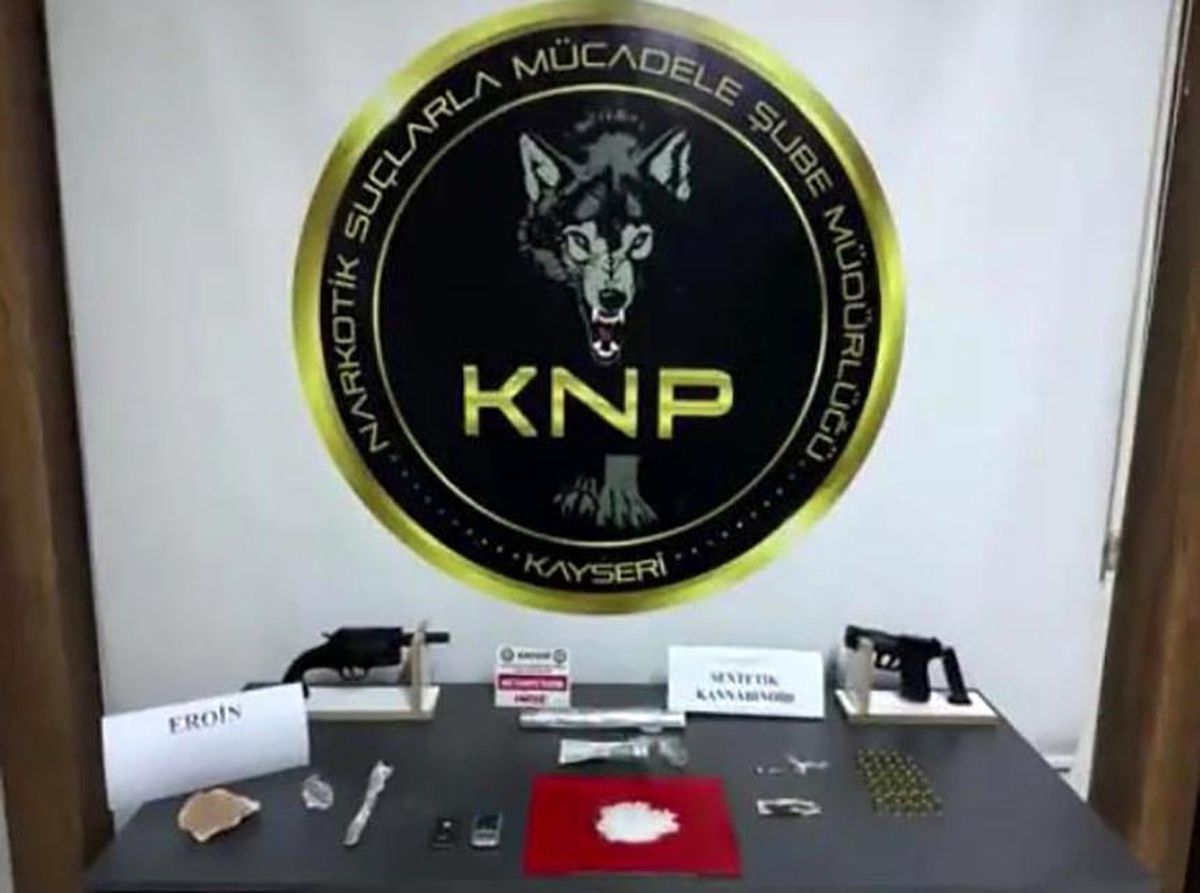 Kayseri\'de Uyuşturucu Operasyonu: 25,12 Gram Uyuşturucu Madde Ele Geçirildi