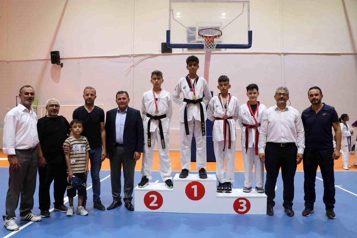 Kayseri\'de Murat Şimşek anısına Taekwondo İl Şampiyonası düzenlendi
