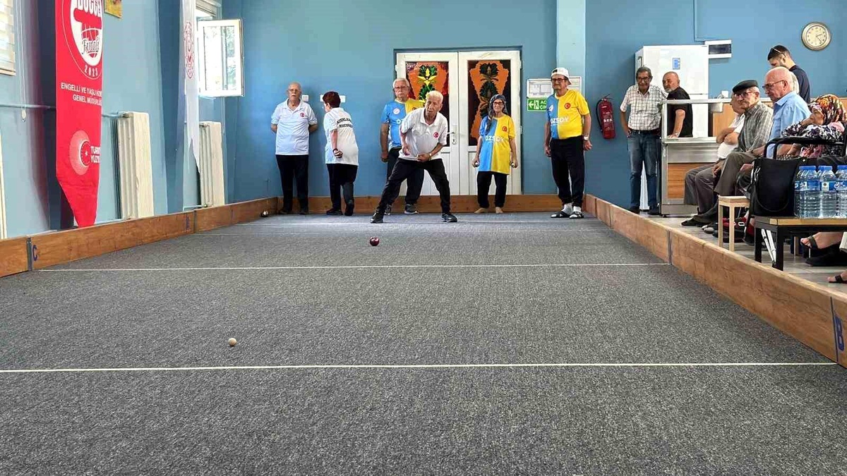 Kırklareli\'nde Yetişkin Gençler Huzur Bocce Şampiyonası