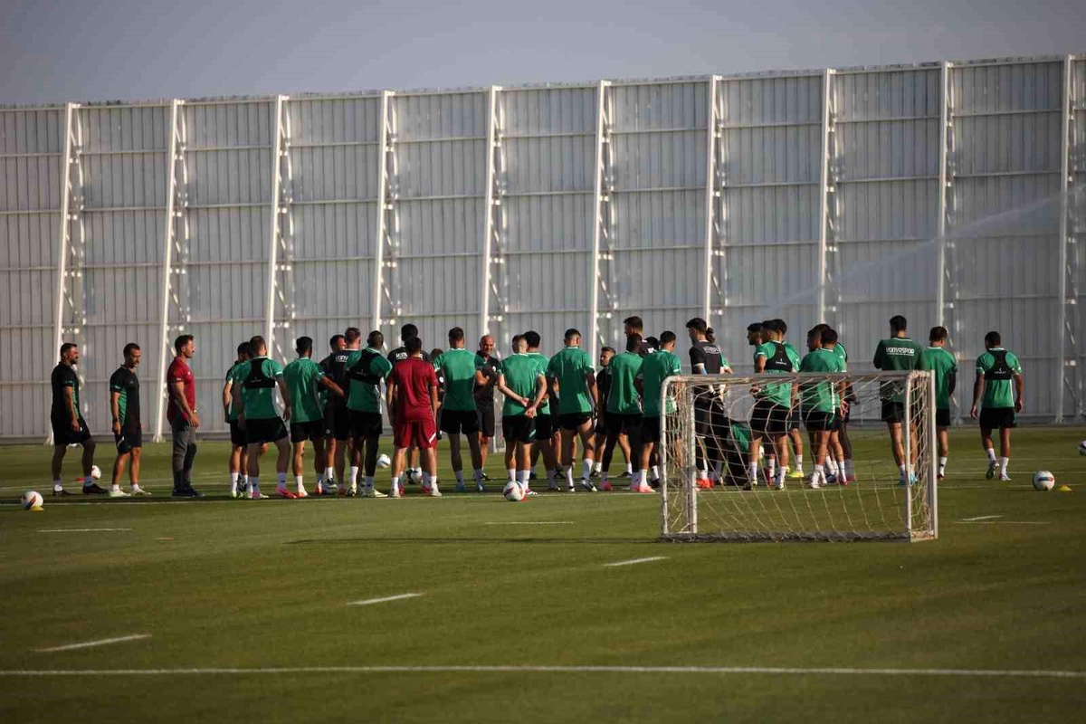 Konyaspor, Kasımpaşa maçı hazırlıklarına devam ediyor