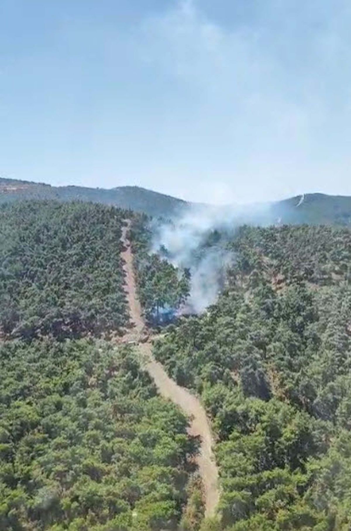 Manisa\'da Orman Yangını Kontrol Altına Alındı