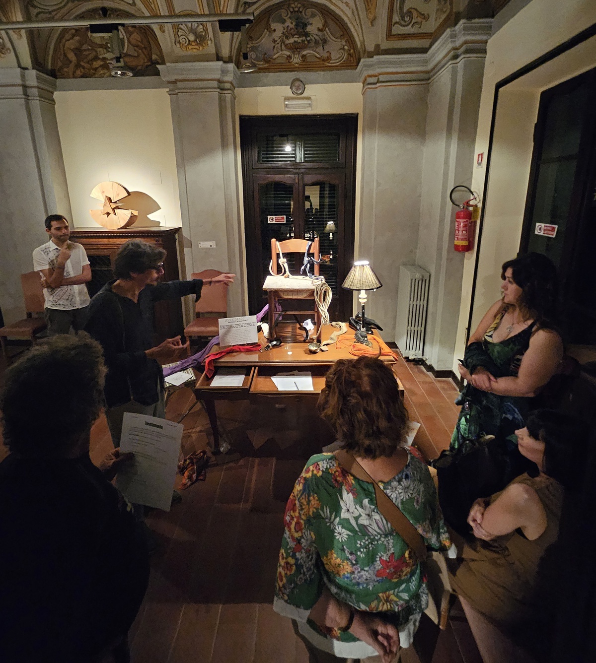 Spello\'da düzenlenen Uluslararası Çağdaş Sanat Sergisi