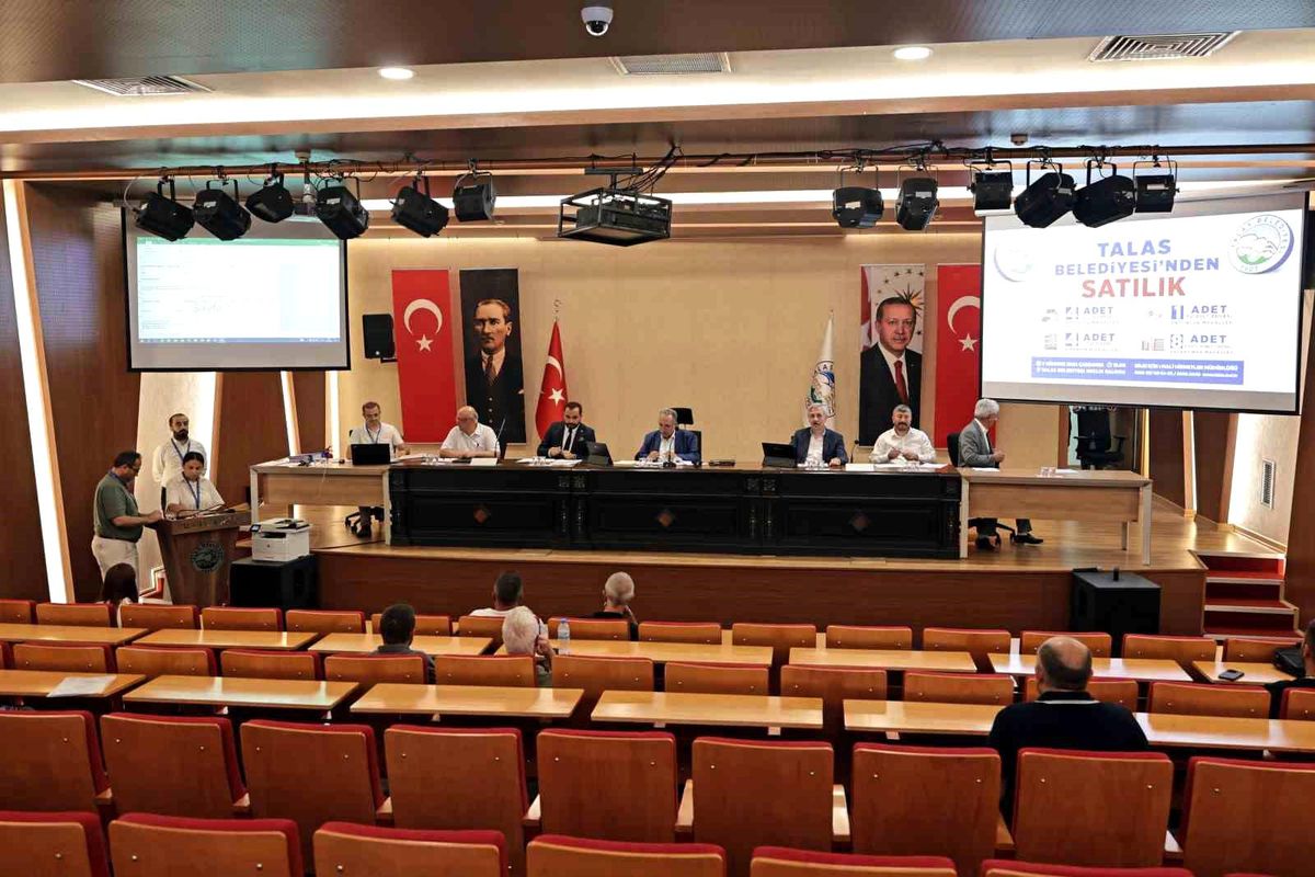 Talas Belediyesi\'nden 95 Milyon Gelir: Arsalardan Yedisi Satıldı