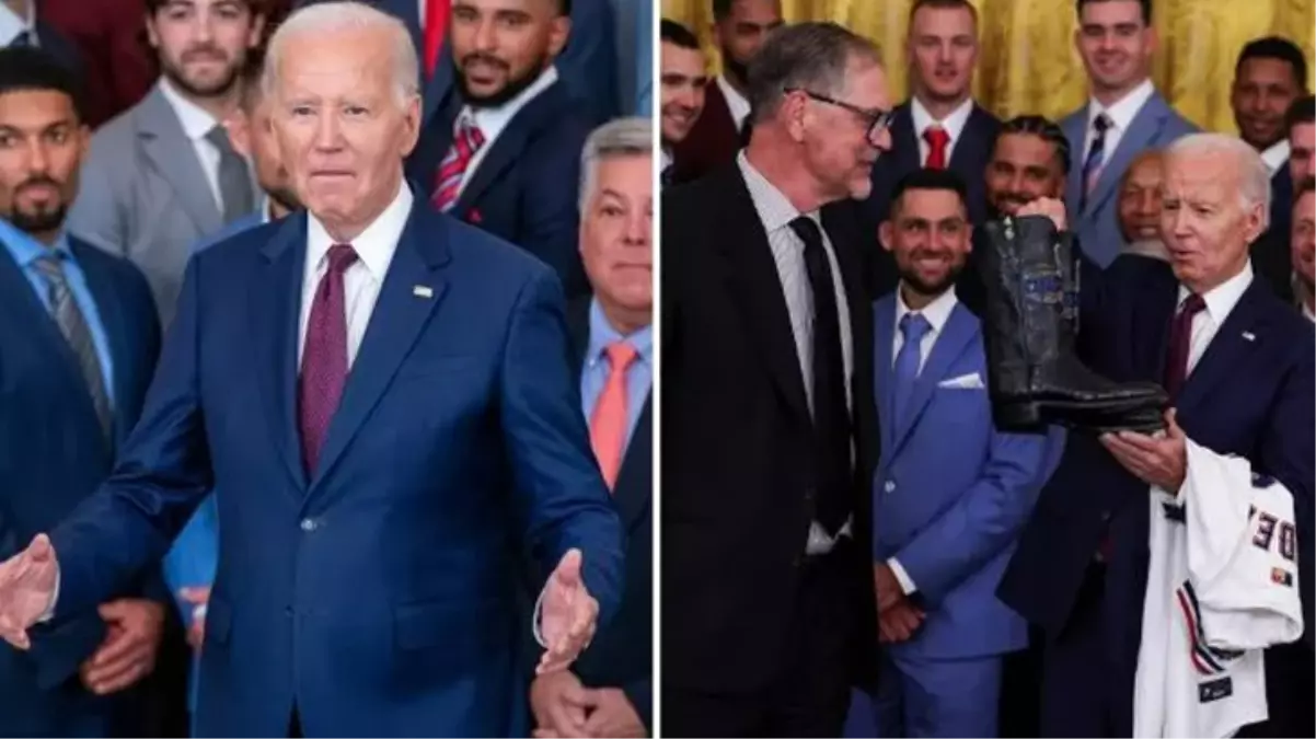 ABD Başkanı Joe Biden, katıldığı etkinlikte sahneden nasıl ayrılacağını bilemedi ve \'\'şimdi ne yapıyorum?\'\' diye sordu