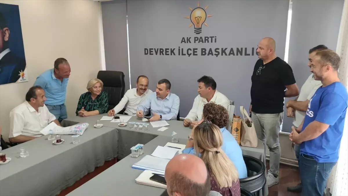 AK Parti Zonguldak Milletvekili Ahmet Çolakoğlu Devrek\'te Ziyaretler Gerçekleştirdi