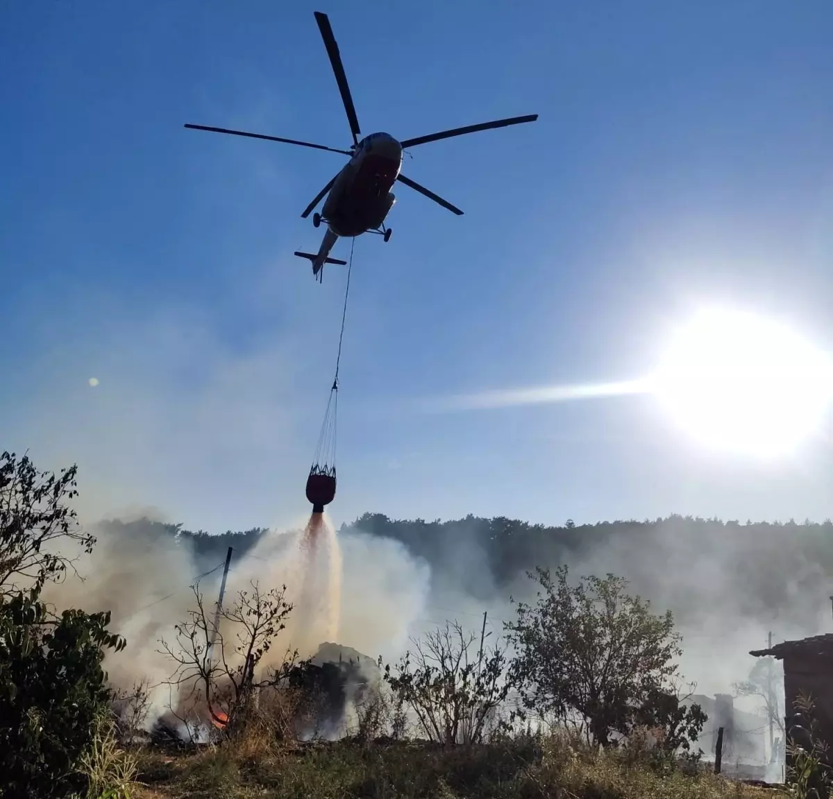 Çanakkale\'de çıkan yangın kontrol altına alındı