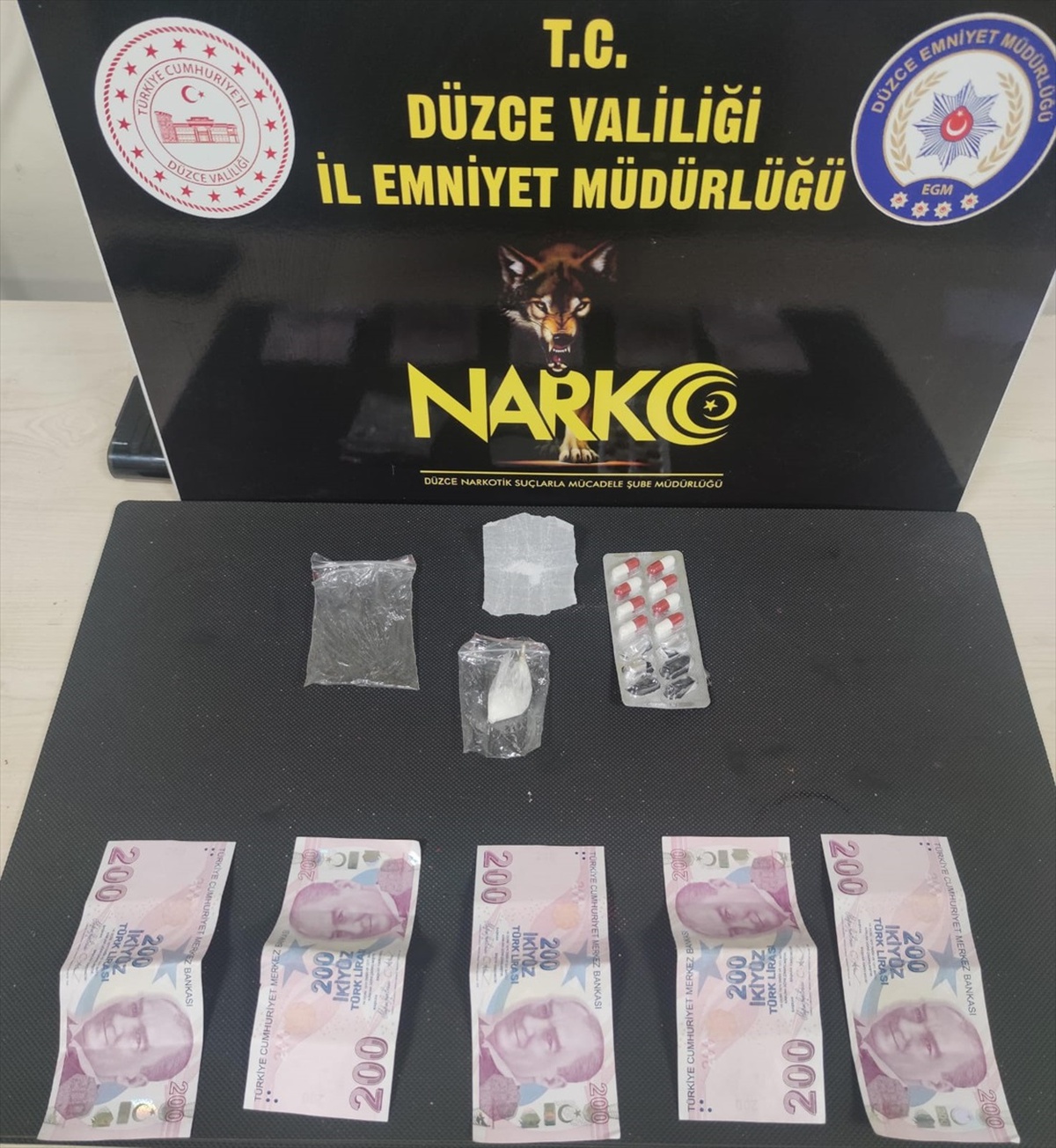 Düzce\'de Uyuşturucu Operasyonunda Tutuklama