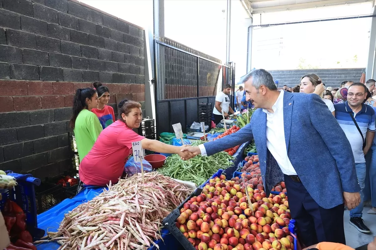 Edirne Belediyesi 1. Murat Mahallesi Semt Pazarı Açıldı