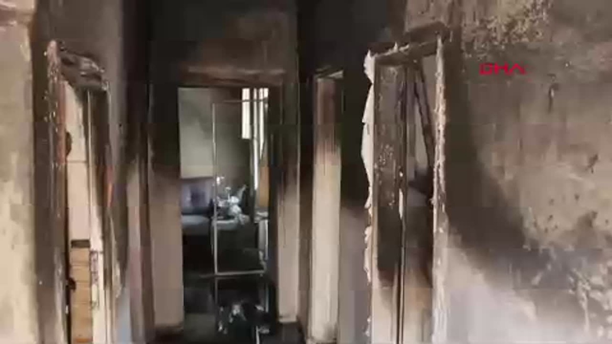 Diyarbakır\'da Tartıştığı Eşiyle Ayrı Yaşayan Kadın, Evi Ateşe Verdi
