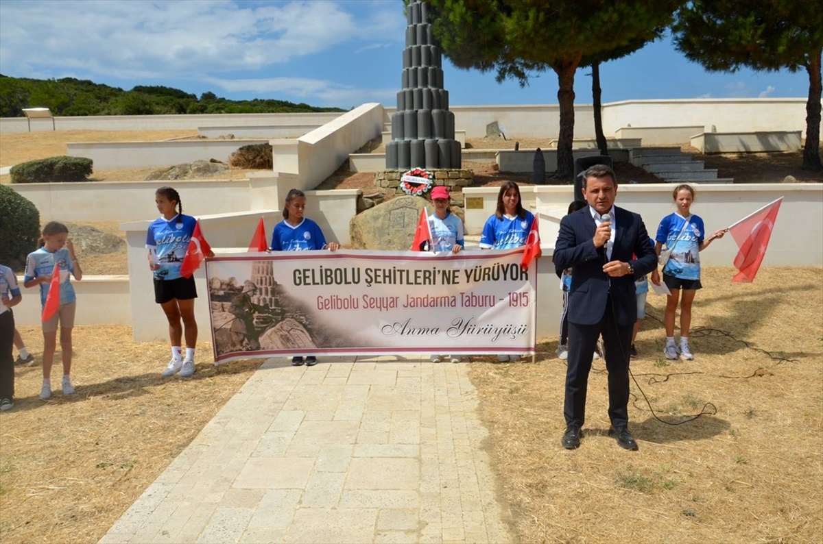 Gelibolu Seyyar Jandarma Taburu Şehitleri Anma Etkinliği Düzenlendi