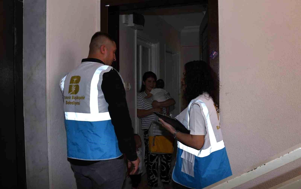 Balıkesir Büyükşehir Belediyesi Yeni Doğum Yapan Anneleri Unutmuyor