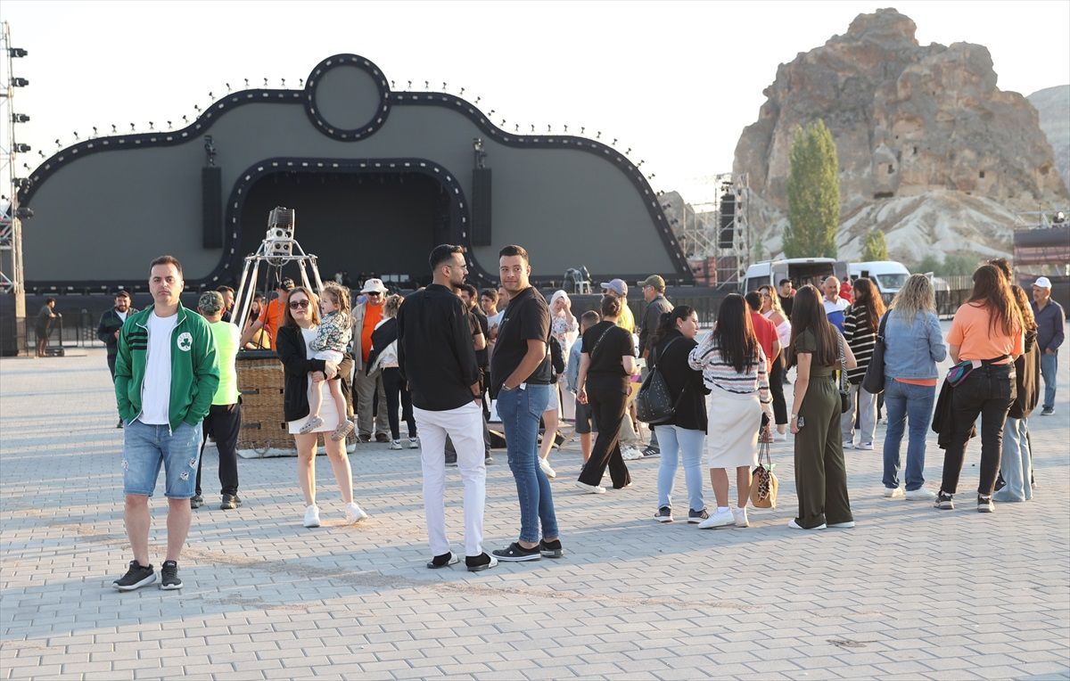 Nevşehir Kültür Yolu Festivali\'nde Rüzgar Engeli