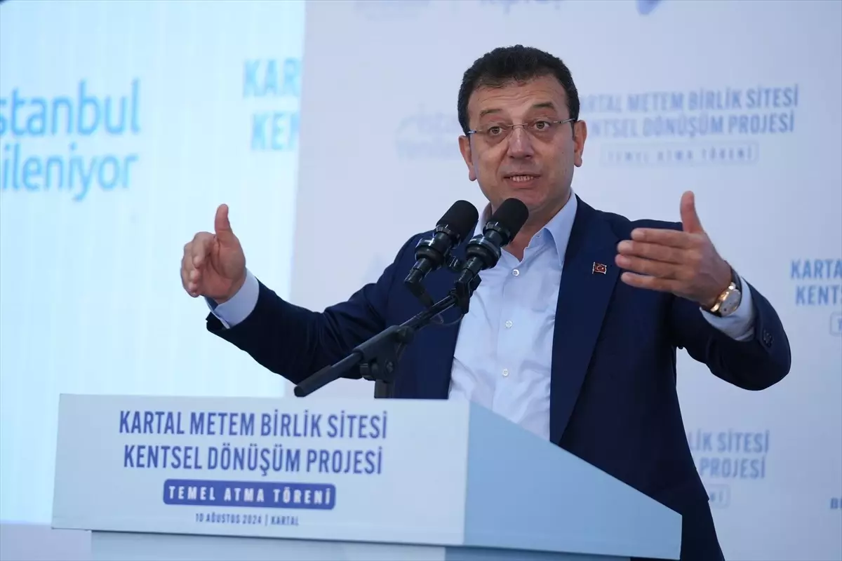 Kartal Metem Birlik Sitesi\'nin temeli atıldı