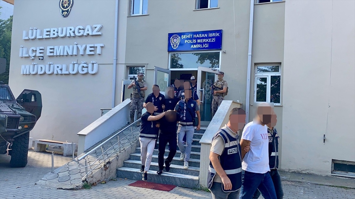 Kırklareli\'de organize suç örgütlerine operasyon: 20 tutuklama